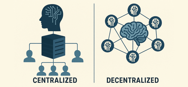 The Pluralistic Future of AI: Centralized vs. Decentralized LLMs